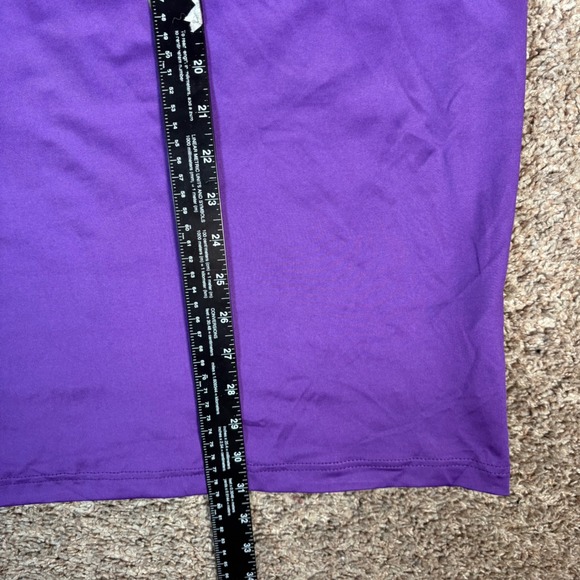 Maelreg Performance Polo Shirt Mens 2XL Purple Golf Short Sleeve - Picture 6 of 8